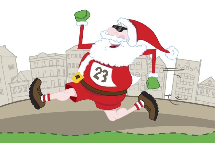 Santa run